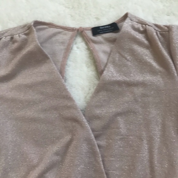 🌻 3/$20 Sparkly Pink Crop Top - Picture 4 of 7